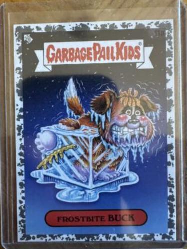 Frostbite Buck [Gray] #11a Garbage Pail Kids Book Worms