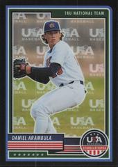 Daniel Arambula [Team Logo] #1 Baseball Cards 2023 Panini Stars & Stripes USA Prices