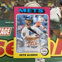 Pete Alonso [Special Edition Red Ink] #ROA-PA Baseball Cards 2024 Topps Heritage Real One Autograph Prices