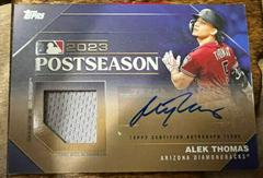 Alek Thomas [Gold] #PPAR-AT Baseball Cards 2024 Topps Postseason Performance Autograph Relic Prices