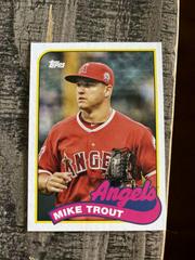 Mike Trout, Shohei Ohtani #89DH-5 Baseball Cards 2023 Topps Archives 1989 Doubleheaders Prices