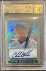 Charlie Blackmon [Gold Refractor Autograph] Baseball Cards 2009 Bowman Chrome Prospects Prices