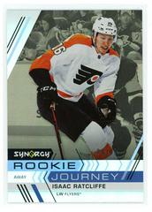 Isaac Ratcliffe [Gold] #RJ-13 Hockey Cards 2022 Upper Deck Synergy Rookie Journey Away Prices