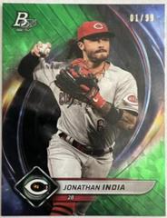 Jonathan India [Green Icy Foil] Baseball Cards 2022 Bowman Platinum Prices
