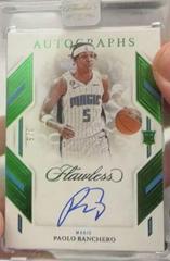 Paolo Banchero [Emerald] #20 Basketball Cards 2022 Panini Flawless Rookie Autograph Prices
