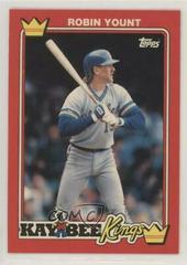 Robin Yount #33 Baseball Cards 1990 Kaybee Kings Prices
