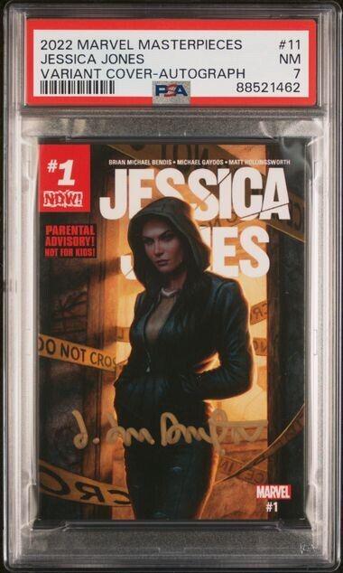 Jessica Jones [Variant Cover Auto] #11 Marvel 2022 Masterpieces