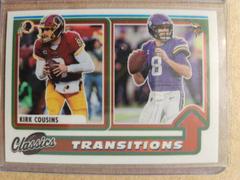 Kirk Cousins [Red] #T-6 Football Cards 2022 Panini Classics Transitions Prices