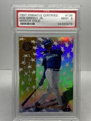 Ken Griffey Jr. [Mirror Gold] #136 Baseball Cards 1997 Pinnacle Certified Prices