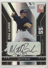 Matt Bush [Extra Edition Autograph] Baseball Cards 2004 Donruss Elite Extra Edition Prices