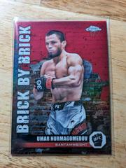 Umar Nurmagomedov [Red Refractor] #BYB-6 Ufc Cards 2024 Topps Chrome UFC Brick by Brick Prices