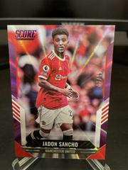 Jadon Sancho [Purple Lava] Soccer Cards 2021 Panini Score FIFA Prices