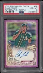 Chad Pinder [Purple] Baseball Cards 2017 Topps Gypsy Queen Autographs Prices
