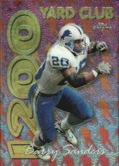 Barry Sanders #AE7 Football Cards 1999 Topps Chrome All Etch Prices