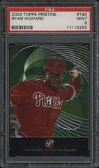 Ryan Howard #190 Baseball Cards 2003 Topps Pristine Prices