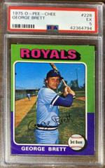 George Brett Baseball Cards 1975 O Pee Chee Prices