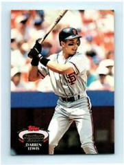 Darren Lewis #31 Baseball Cards 1992 Stadium Club Prices