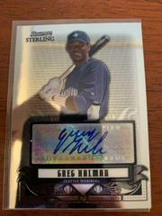 Greg Halman [Autograph] #BSPGH Baseball Cards 2008 Bowman Sterling Prospects Prices