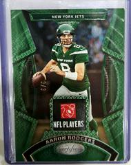 Aaron Rodgers [Green] #MMPE-17 Football Cards 2023 Panini Certified Materials Mirror Prices