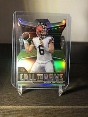 Baker Mayfield [Die Cut] #CA-BMA Football Cards 2021 Panini Playoff Call to Arms Prices