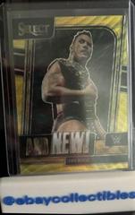 The Rock [Gold Wave] #3 Wrestling Cards 2023 Panini Select WWE And NEW Prices