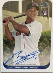 Rafael Devers [Autograph] #AS-RD Baseball Cards 2018 Topps Archives Snapshots Prices