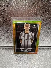 Angel Di Maria [Golden] #91 Soccer Cards 2022 Topps UEFA Superstars Prices