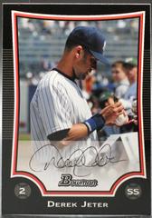Derek Jeter Baseball Cards 2009 Bowman Prices