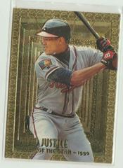 David Justice Baseball Cards 1995 Topps Embossed Prices