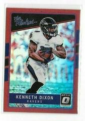 Kenneth Dixon [Red] Football Cards 2016 Panini Donruss Optic the Rookies Prices