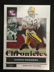 Aaron Rodgers [Pink] #38 Football Cards 2021 Panini Chronicles Prices