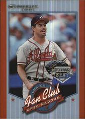 Greg Maddux [Baseball's Best Silver] #208 Baseball Cards 2001 Donruss Prices