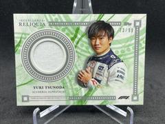 Yuki Tsunoda [Green] Racing Cards 2023 Topps Eccellenza Formula 1 Reliquia Prices