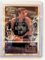 Pau Gasol Basketball Cards 2001 Upper Deck Playmakers Prices