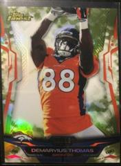 Demaryius Thomas [Camo Refractor] Football Cards 2014 Topps Finest Prices