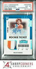 Miles McBride [Autograph] #RTS-MMC Basketball Cards 2021 Panini Contenders Rookie Ticket Swatches Prices