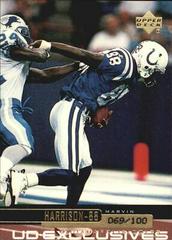 Marvin Harrison [Exclusives Silver] Football Cards 1999 Upper Deck Prices