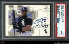 Frank Thomas [Gold] #FT Baseball Cards 1999 SP Signature Autographs Prices