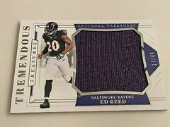 Ed Reed Football Cards 2018 National Treasures Tremendous Prices