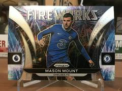 Mason Mount #28 Soccer Cards 2022 Panini Prizm Premier League Fireworks Prices