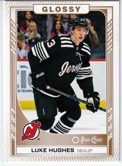 Luke Hughes [Gold] #R-9 Hockey Cards 2023 Upper Deck OPC Glossy Prices