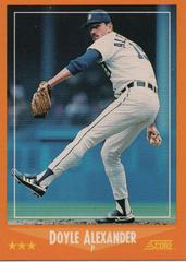 Doyle Alexander #610 Baseball Cards 1988 Score Prices