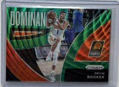 Devin Booker [Green Wave Prizm] #3 Basketball Cards 2021 Panini Prizm Dominance Prices