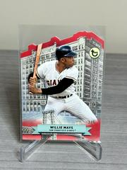 Willie Mays [60 Broadway Red Die Cut] #15 Baseball Cards 2023 Topps Brooklyn Collection Prices
