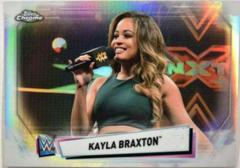 Kayla Braxton Wrestling Cards 2021 Topps Chrome WWE Image Variations Prices