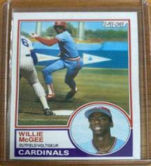 Willie McGee #49 Baseball Cards 1983 O Pee Chee Prices