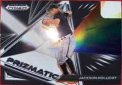 Jackson Holliday [Silver] #PZ-JH Baseball Cards 2022 Panini Prizm Draft Picks Prizmatic Prices
