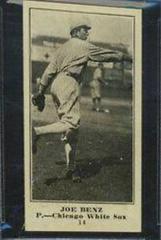 Joe Benz Baseball Cards 1916 M101 4 Sporting News Prices