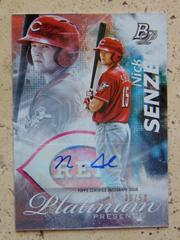 Nick Senzel [Autograph] Baseball Cards 2017 Bowman Platinum Presence Prices