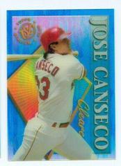 Jose Canseco Baseball Cards 1995 Stadium Club Clear Cut Prices